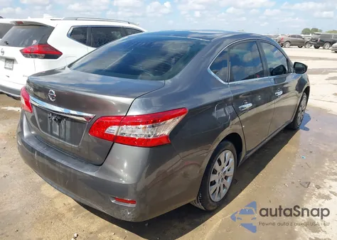 2015 Nissan Sentra S from USA, damaged, VIN 3N1AB7APXFY327266